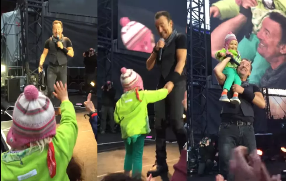 Bruce Springsteen Brings 4-Year-Old Girl on Stage [VIDEO]