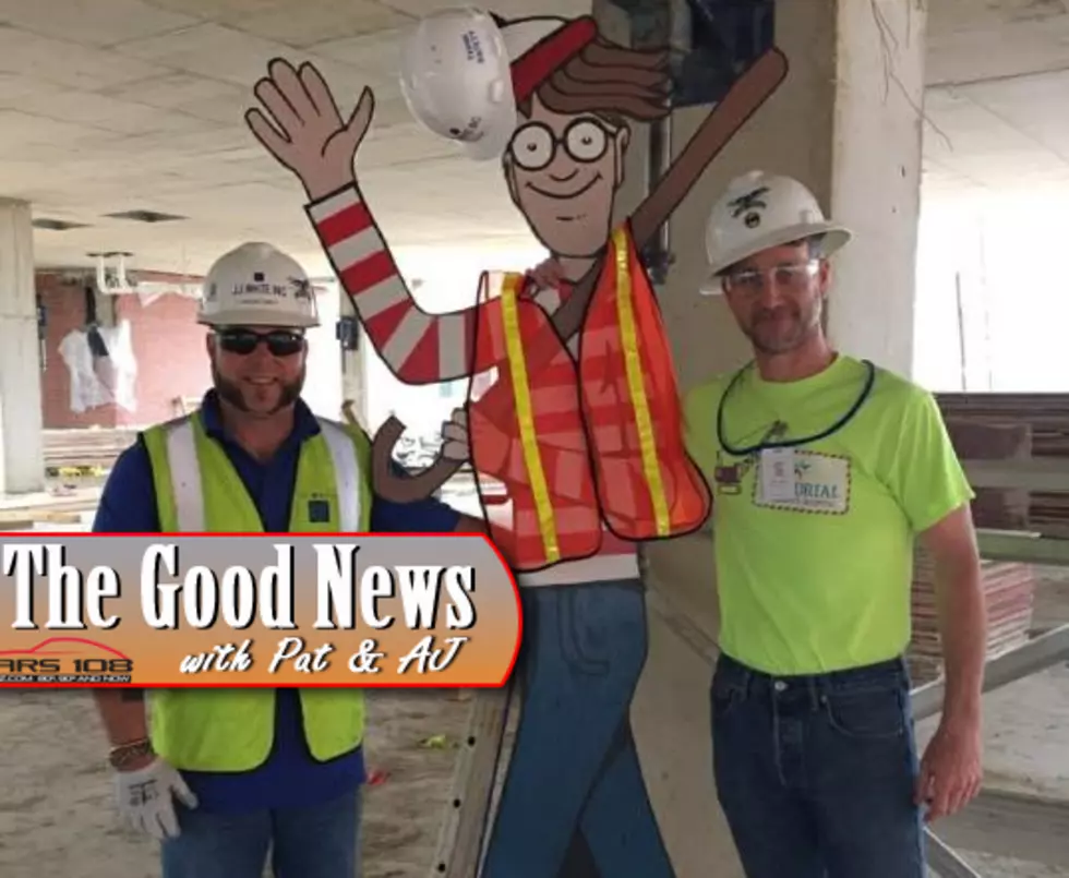 Construction Worker Hides Waldo for Kids in Hospital – The Good News [PHOTOS]