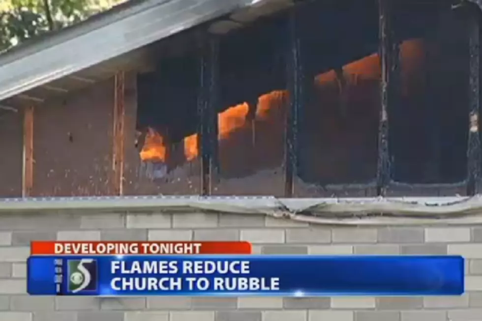 Otisville Church a Total Loss After Lightning Strike Sparks Fire [VIDEO]