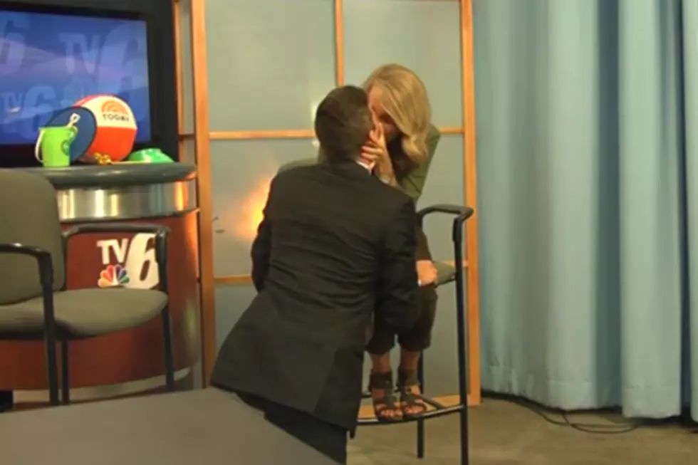 Silly + Sweet On-Air Proposal Means Two Michigan Newscasters are Engaged! [VIDEO]