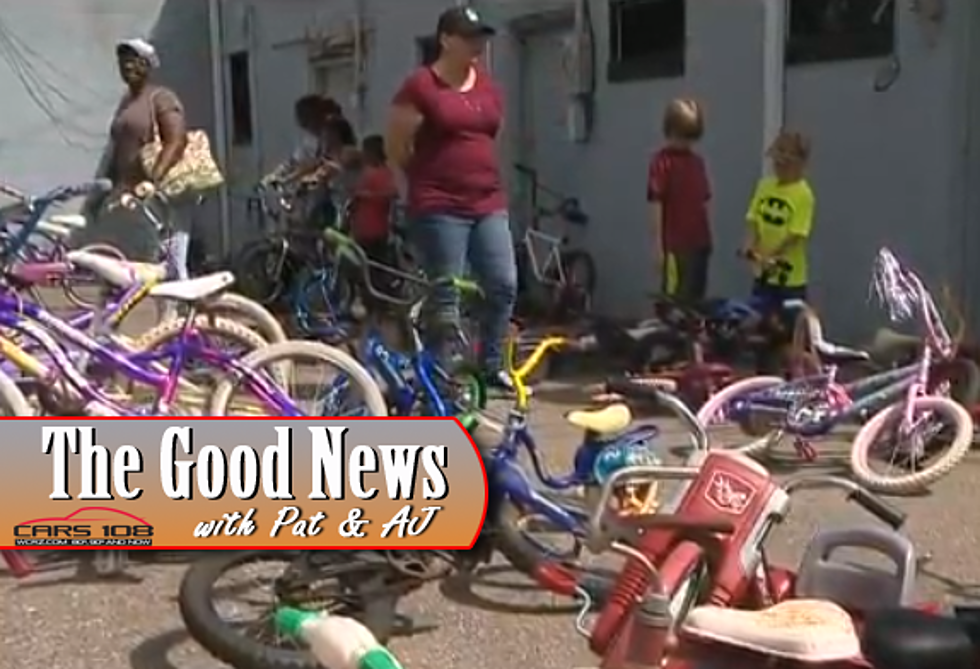 Flint Diner Gives Away Bikes to Local Kids – The Good News [VIDEO]