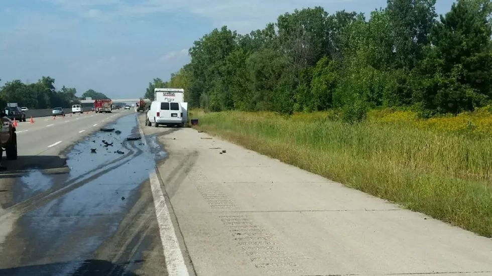 BREAKING: I-75 North Accident Spills Gallons of Human Waste
