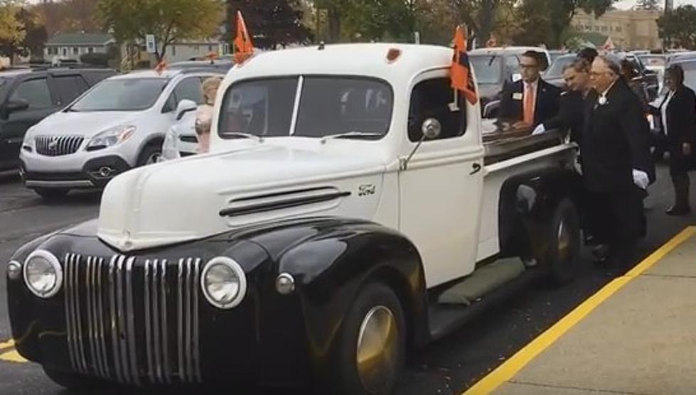 Final Ride for Bay City Man — Here’s What a Car Lover Funeral Looks Like [VIDEO]