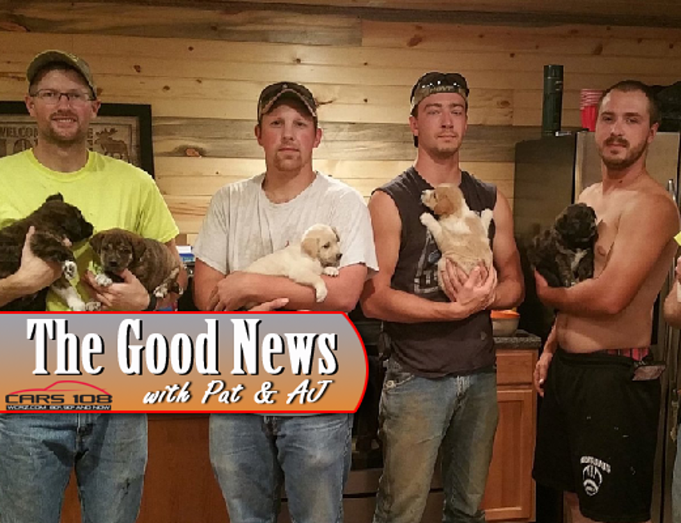 Michigan Men at Bachelor Party Rescue Litter of Puppies – The Good News [VIDEO]