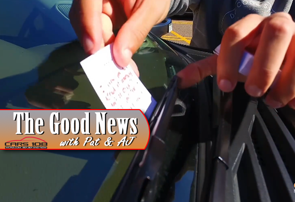 ‘Windshield Poet’ Leaves Inspirational Notes on Cars – The Good News [VIDEO]