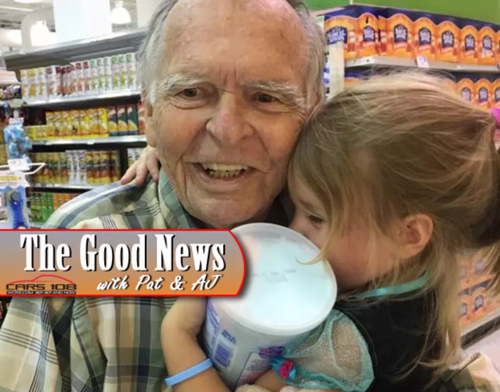 Little Girl Befriends Widowed Man in Grocery Store &#8211; The Good News [VIDEO]
