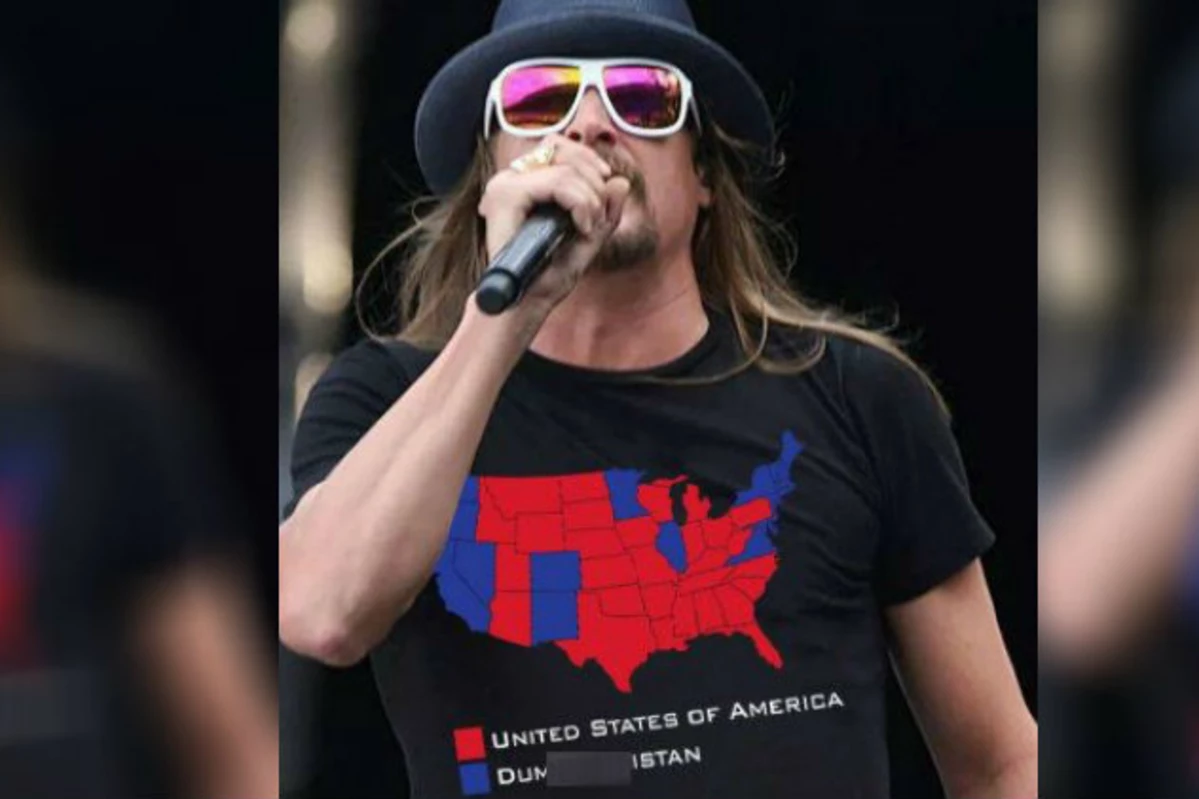 Kid Rock Sells Pro-Trump Shirts With Slogans