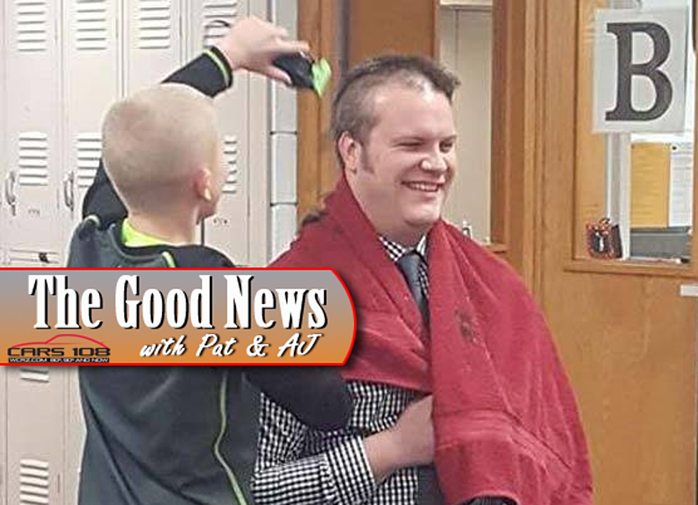 Principal Shaves Head After Student is Bullied for Being Bald – The Good News [VIDEO]