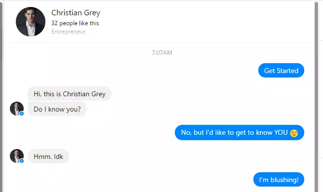 Chat with christian grey