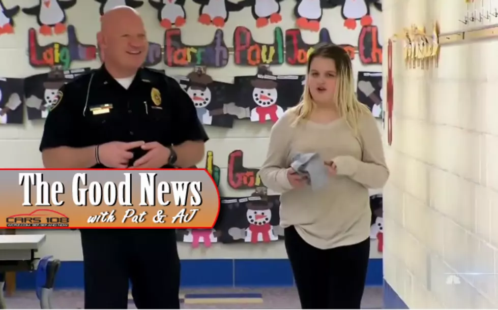 Ohio Police Officer Helps 5th Grader with her Homework – The Good News [VIDEO]