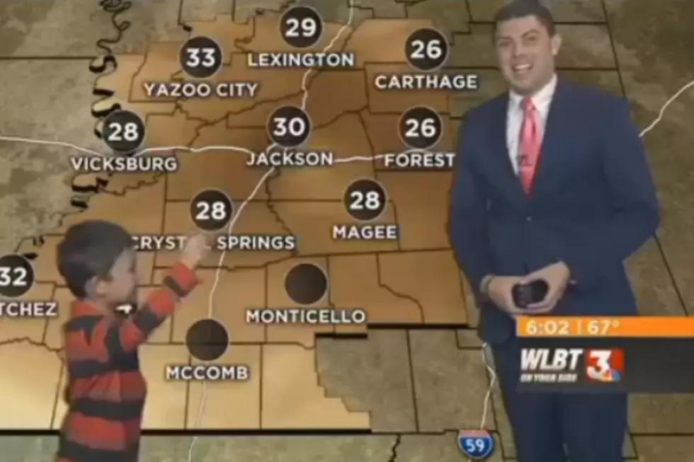 Kid Hijacks TV Weather Forecast to Predict Farts & Toots [VIDEO]