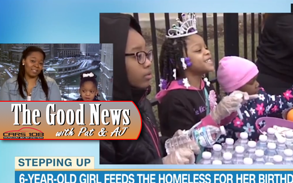 6-Year-Old Chicago Girl Feeds Homeless On Her Birthday – The Good News [VIDEO]