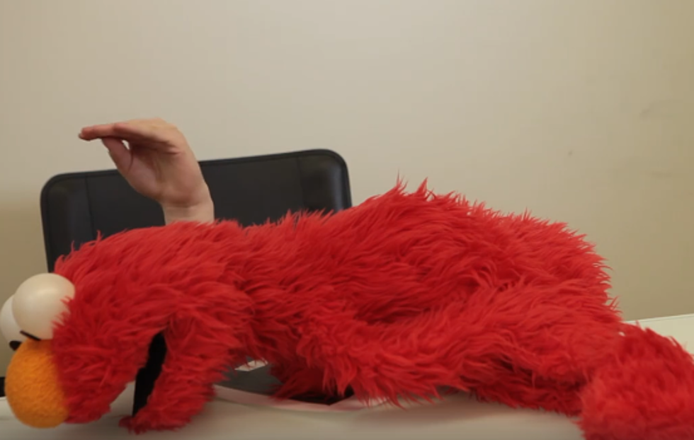 Elmo Gets Fired in a Hilarious, Sad Parody Video