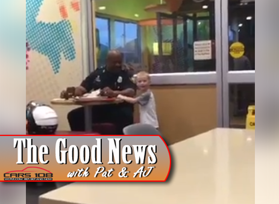 Little Boy Caught on Camera, Giving Cop a Hug in Texas – The Good News [VIDEO]