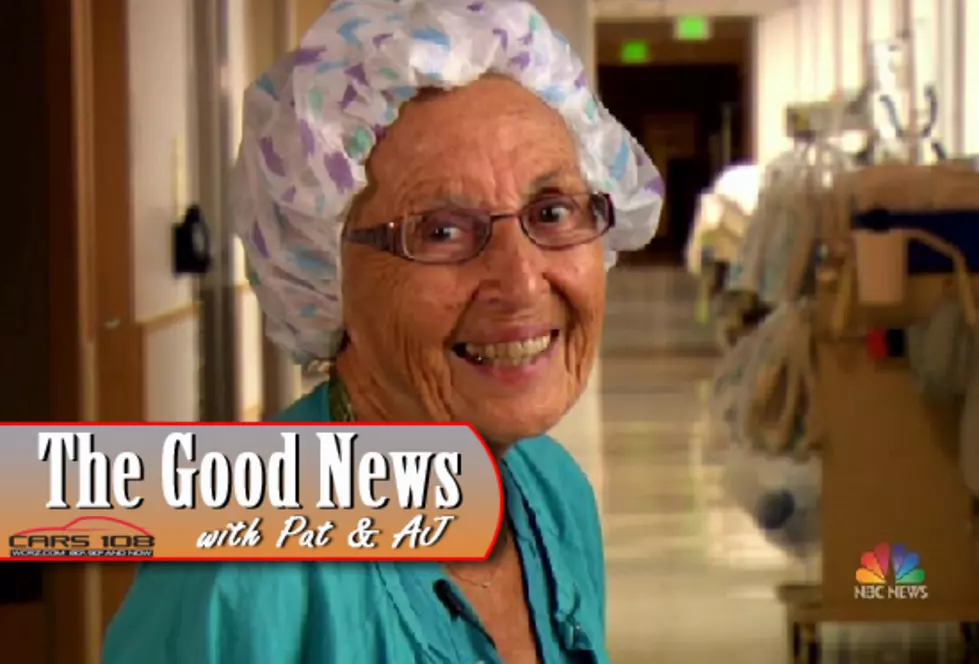 91-Year-Old is Oldest Working Nurse in the Country – The Good News [VIDEO]