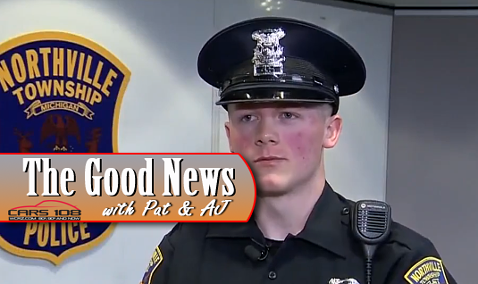 Michigan Cop Saves Life On His First Call – The Good News [VIDEO]