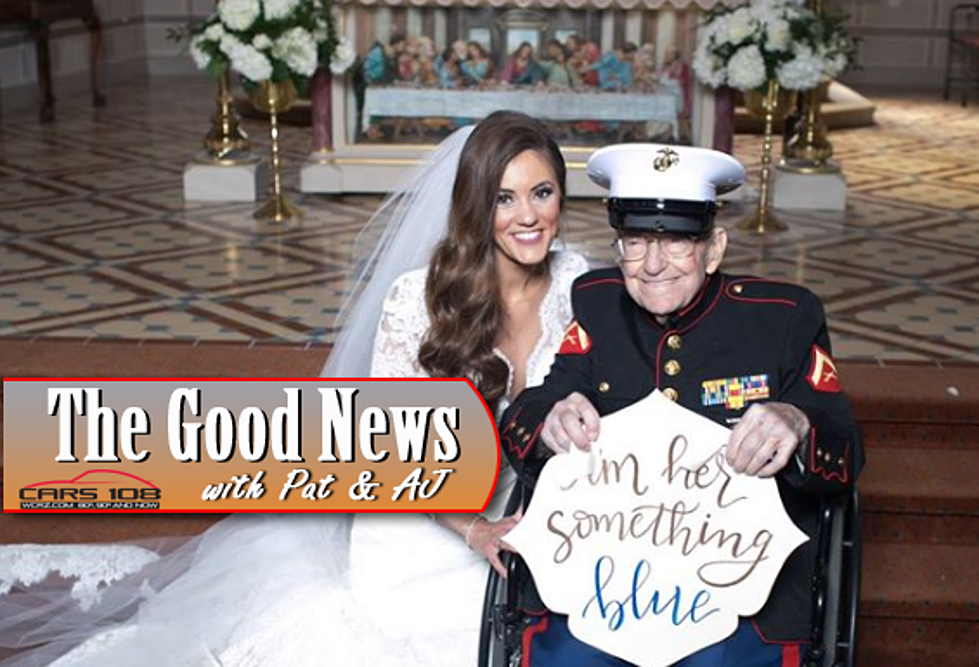 Bride’s ‘Something Blue’ is her 92-Year-Old Vet Uncle – The Good News [PHOTOS]