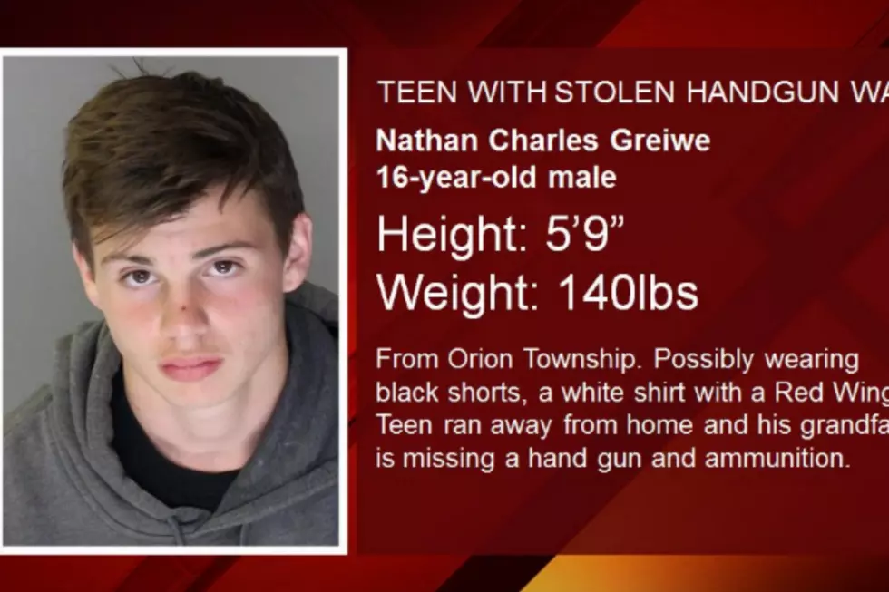 Runaway Lake Orion Teen May Have Stolen Handgun [VIDEO]