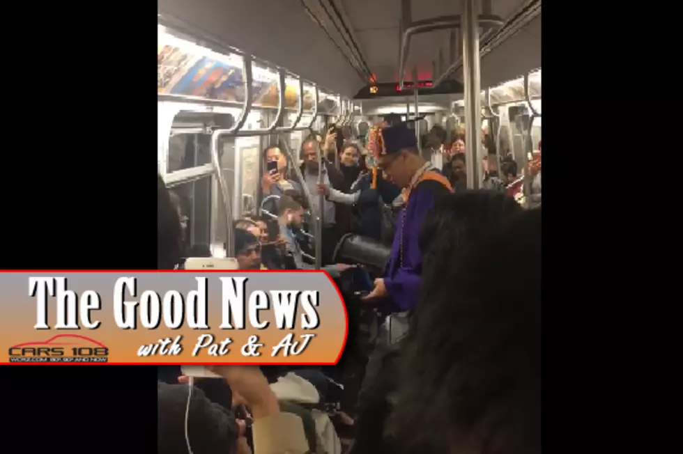 NYC Subway Passengers Hold Graduation for Student &#8211; The Good News
