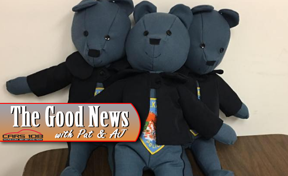 Michigan Woman Uses Old Police Uniforms for Stuffed Animals – The Good News [PHOTOS]