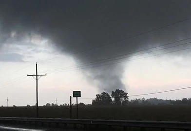 tornado touchdown today in florida okeechobee