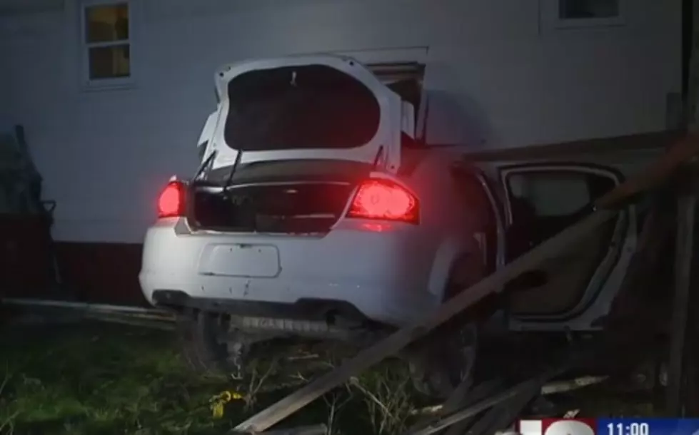 Car Crashed into Home on Flint’s South Side Last Night [VIDEO]