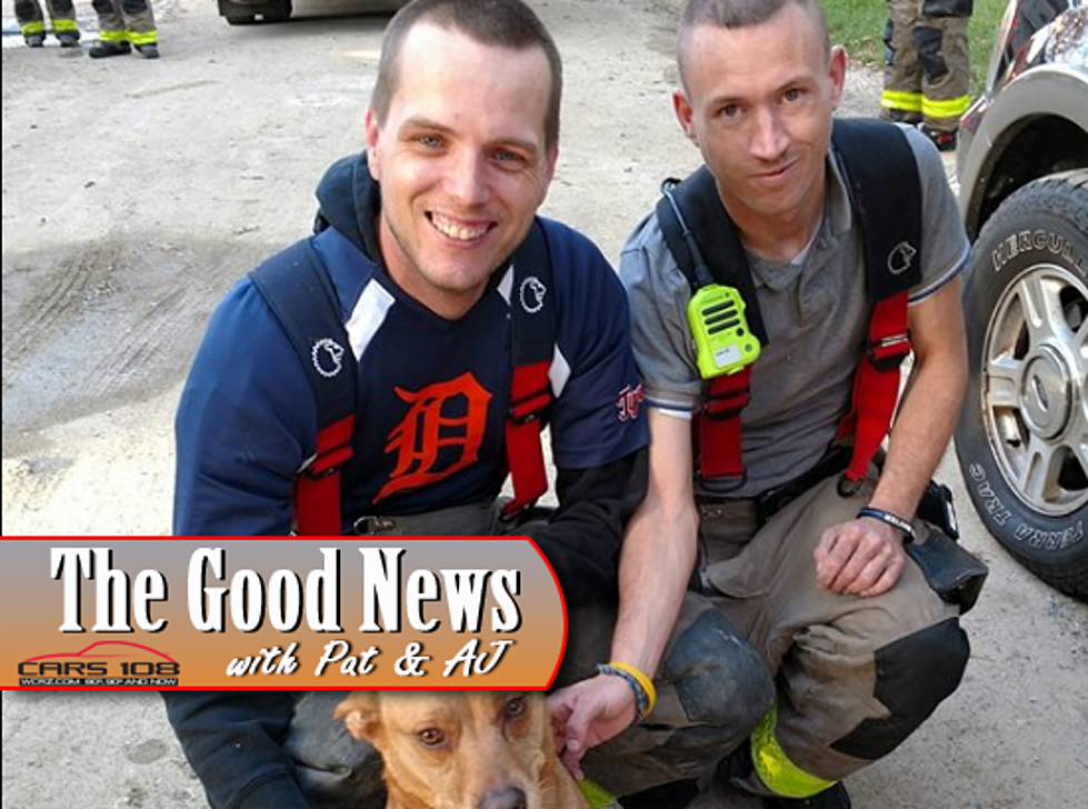 Burton Fire Department Rescues Dog from House Fire – The Good News [PHOTO]