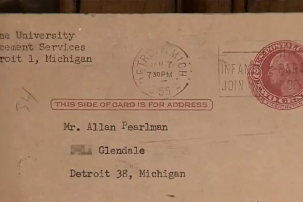 Letter Postmarked 1955 Finally Gets Delivered to Michigan Home [VIDEO]