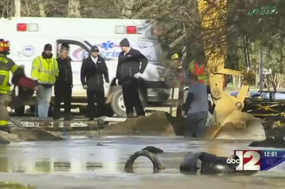 Construction Worker Dies After Water Main Explosion in Burton