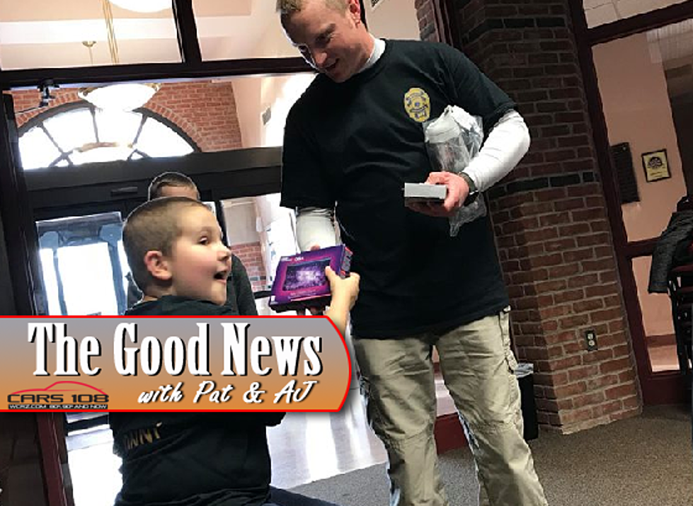 Little Boy With Cancer Gets To Be Grand Blanc Officer for a Day – The Good News
