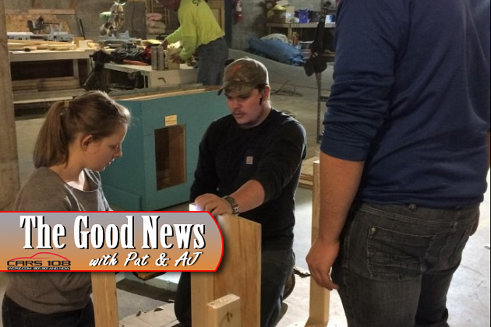Kettering Students Make Doghouses for Humane Society – The Good News