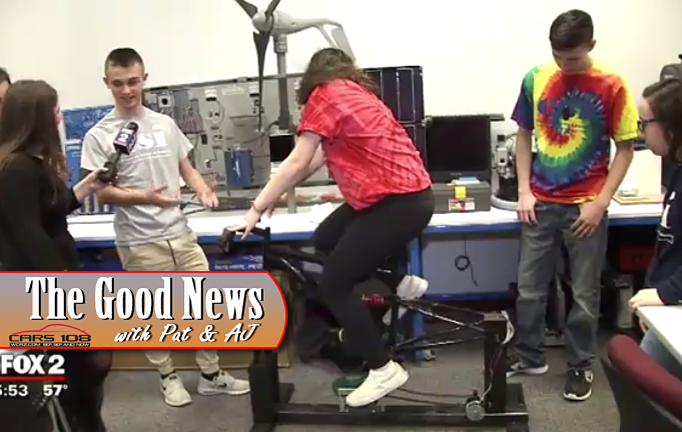 Michigan Students Win $10K from Ford for Energy Bike – The Good News [VIDEO]