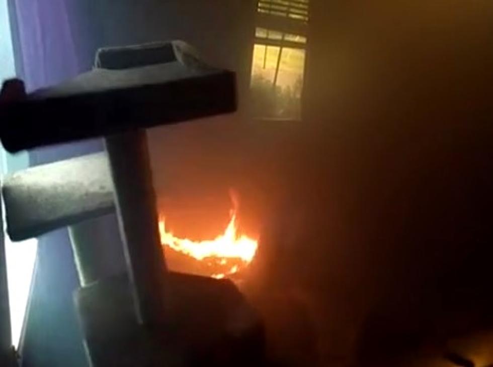 Scary Video Shows Fireworks Setting Tennessee House on Fire [VIDEO]