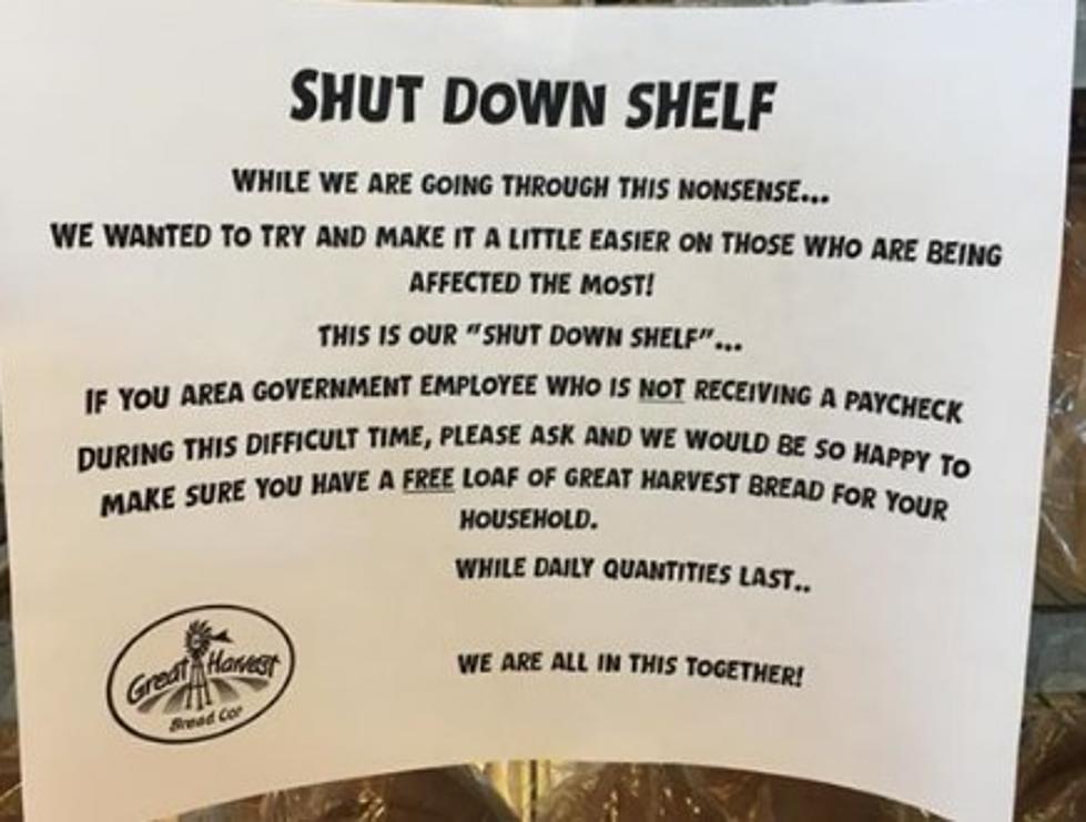 Great Harvest Grand Blanc Has ‘Shutdown Shelf’ for Govt. Workers
