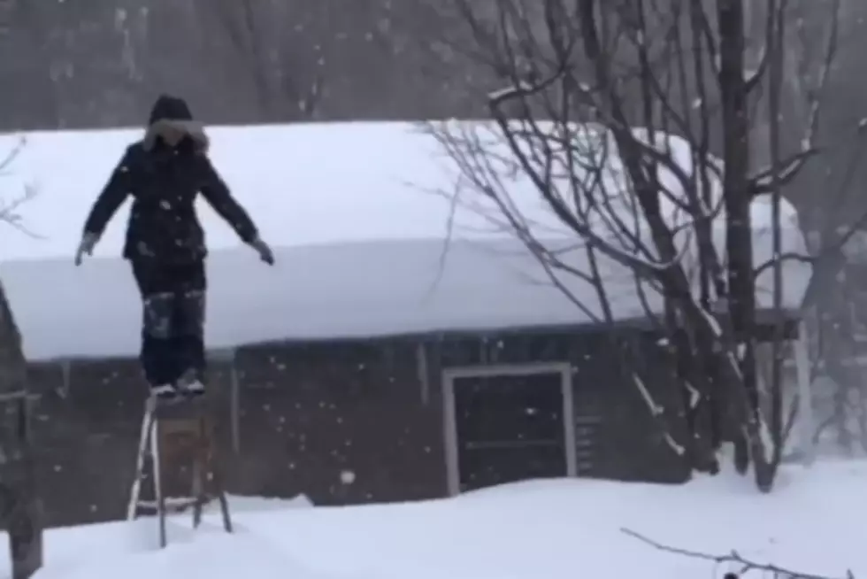 The Snow is So Deep … How Deep is It? [VIDEO]