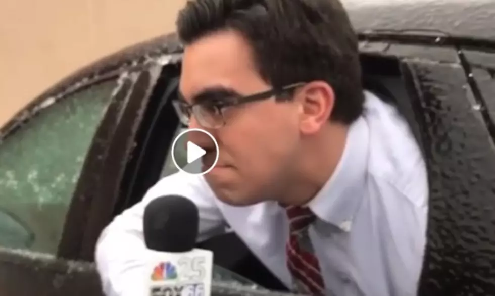 Flint Meteorologist ‘Hatched’ Today During Ice Storm [VIDEO]
