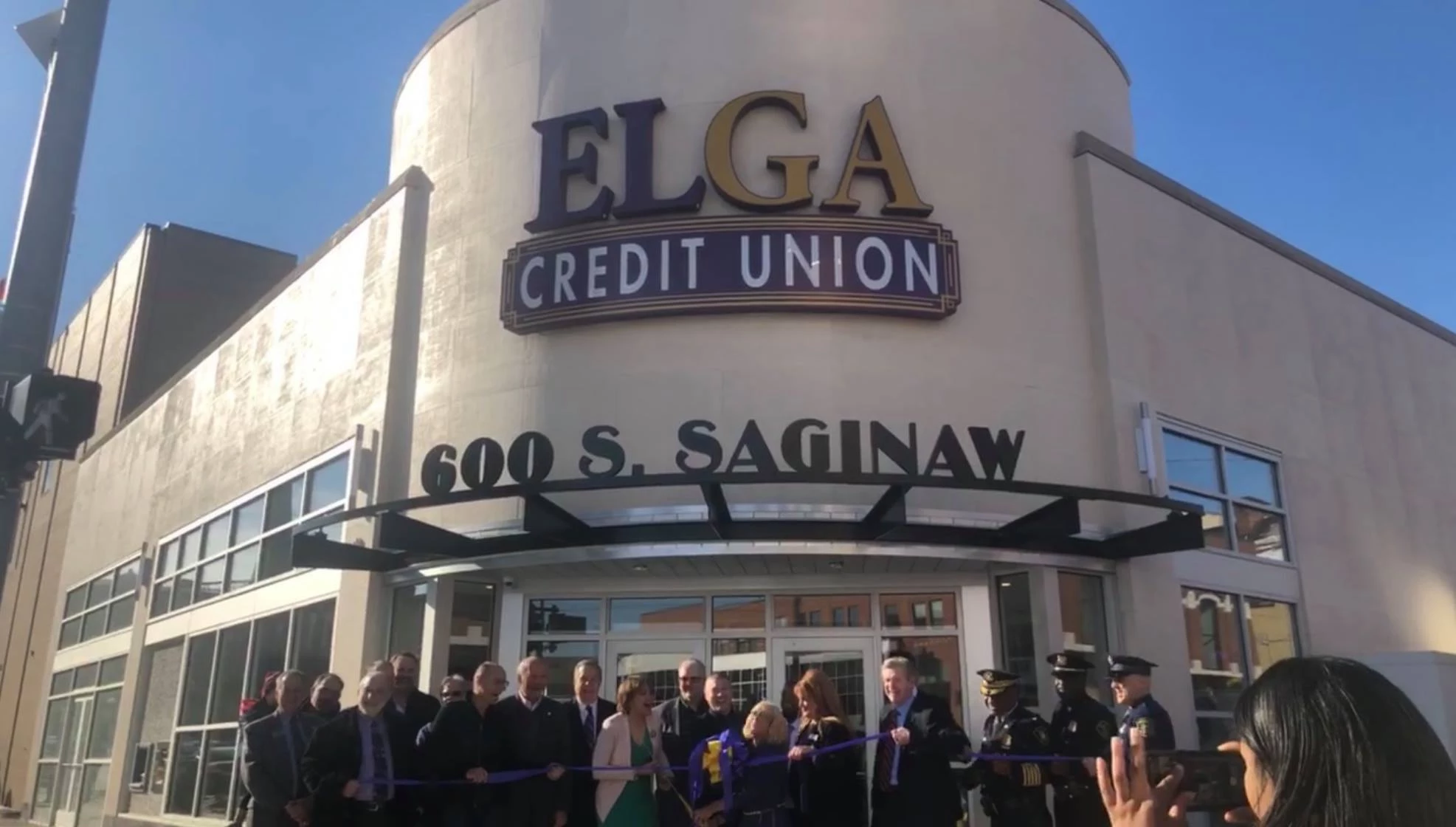 Grand Opening of ELGA Credit Union in Downtown Flint VIDEO