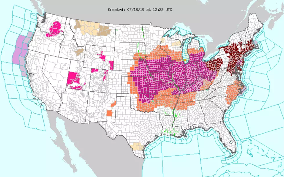 Excessive Heat Warning Goes Into Effect Today at Noon