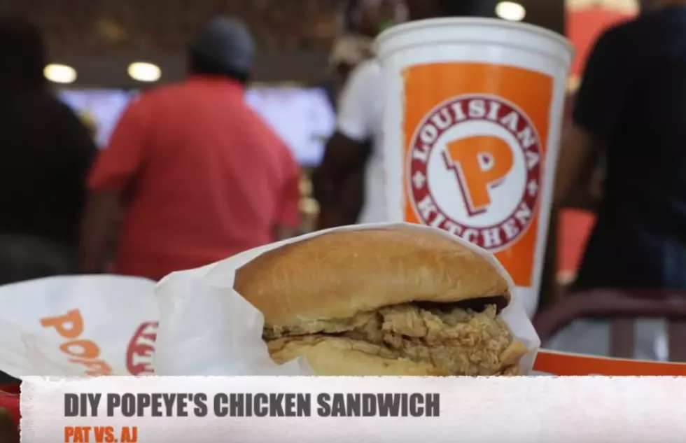 DIY Popeye’s Chicken Sandwich: Pat vs. AJ [VIDEO]