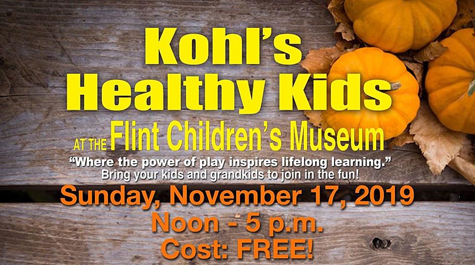 Join AJ at the Flint Children&#8217;s Museum for Kohl&#8217;s Healthy Kids Free Day