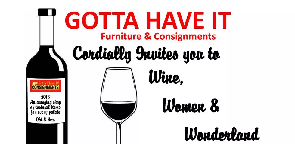 Join AJ at Gotta Have It Consignments for &#8220;Wine, Women &#038; Wonderland&#8221;