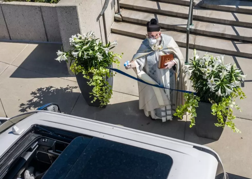 Detroit Priest Used a Water Gun to Bless His Parishioners