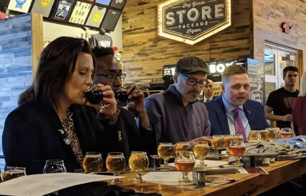 No, That Pic of Gov. Whitmer at a Bar Isn’t From Memorial Day Weekend