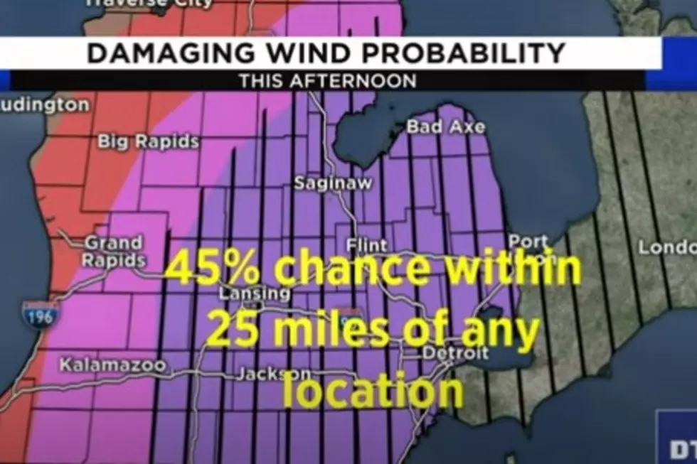 Severe Weather Could Mean Damaging Winds, Possibility of Tornadoes Wednesday [VIDEO]