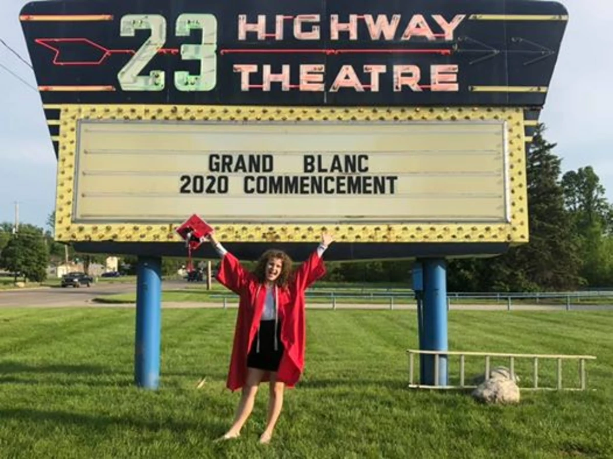 See Pics From Grand Blanc's FirstEver DriveIn Graduation