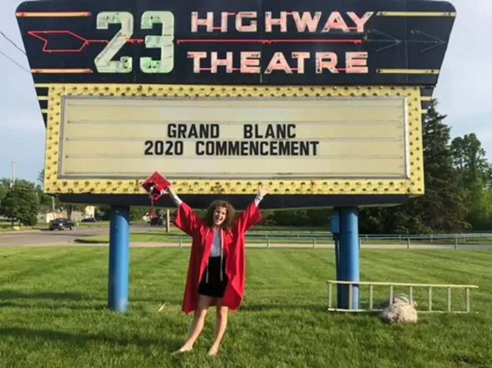 See Pics From Grand Blanc&#8217;s First-Ever Drive-In Graduation Ceremony