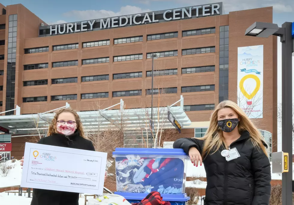 11 Year Old Miracle Maker Donates $1,500 To Hurley Children’s Hospital For Her Birthday