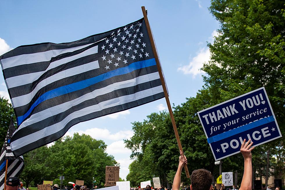 Controversy in Genesee County Over Flying the Thin Blue Line Flag