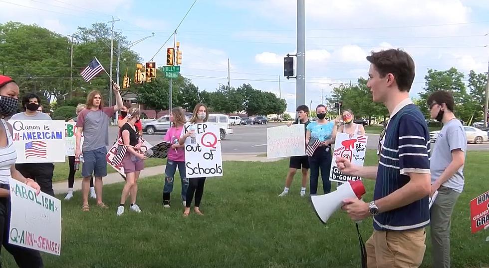 CNN Features Grand Blanc Board Member Over Alleged Qanon Support