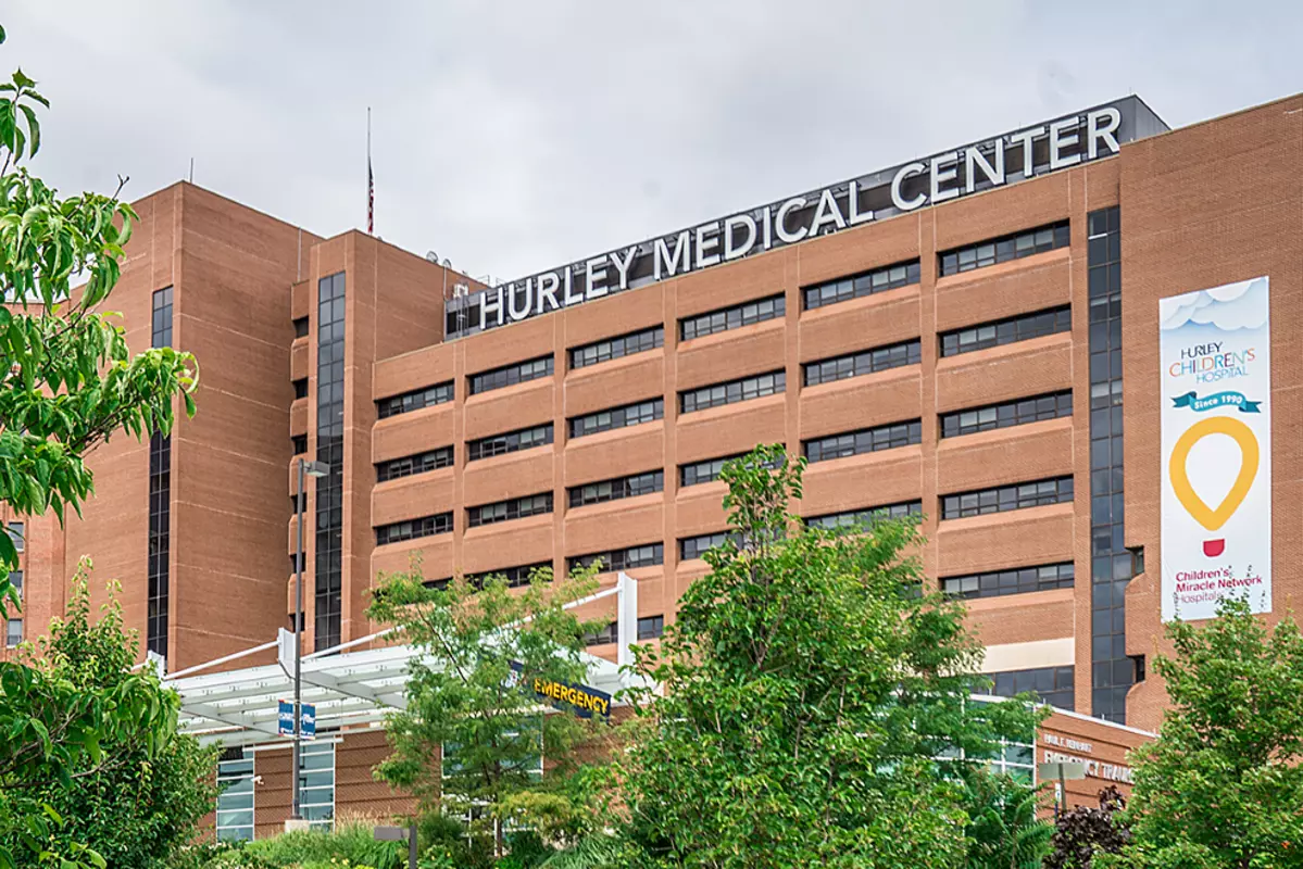 Is Hurley Medical Center a nonprofit organization?